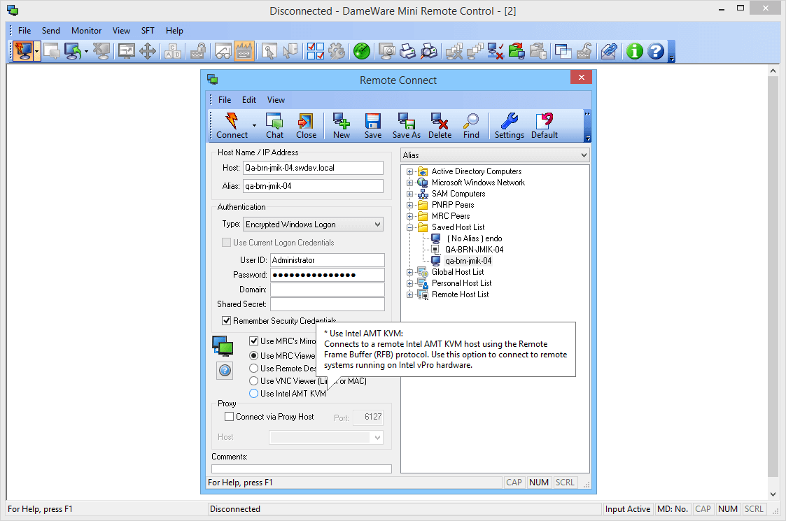 instal the last version for mac DameWare Mini Remote Control 12.3.0.42