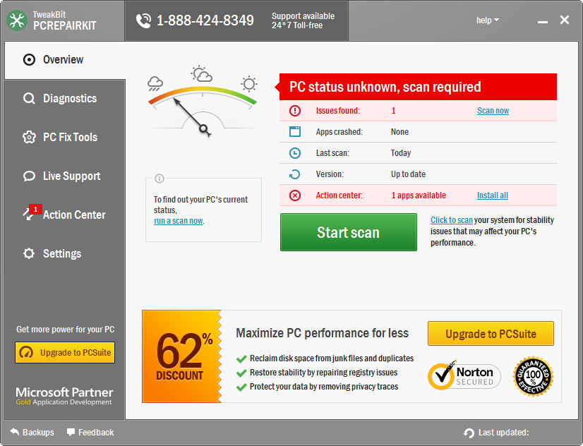 TweakBit PCRepairKit License Key Download HERE Crack Software Site