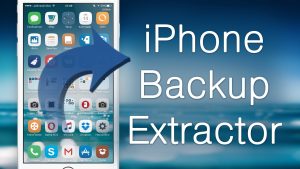 download iphone backup extractor
