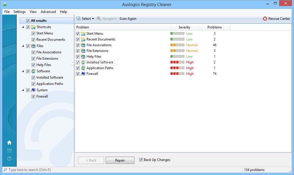 windows registry repair software