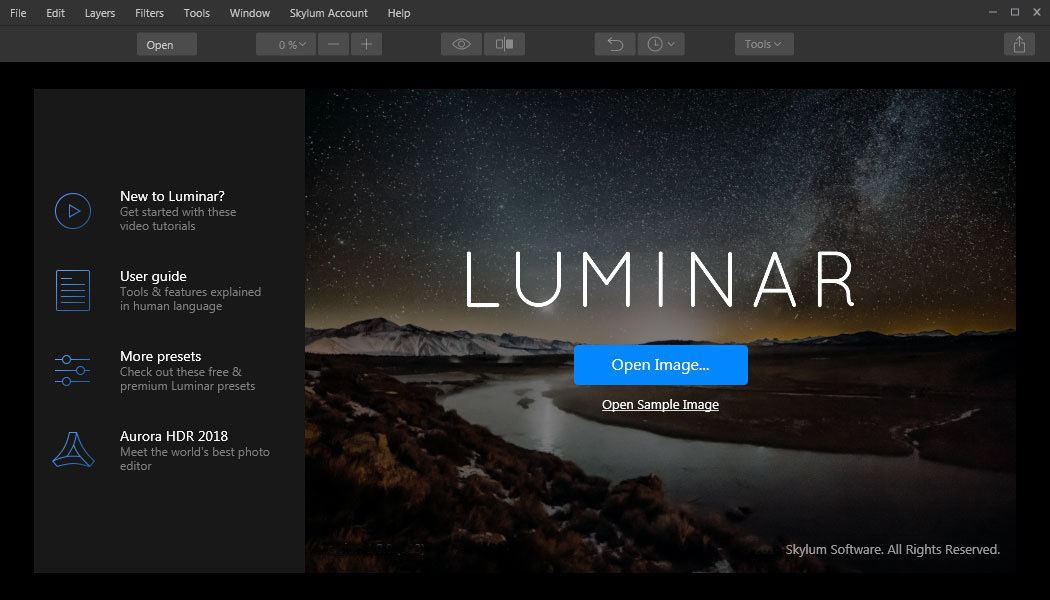 luminar neo recommended specs