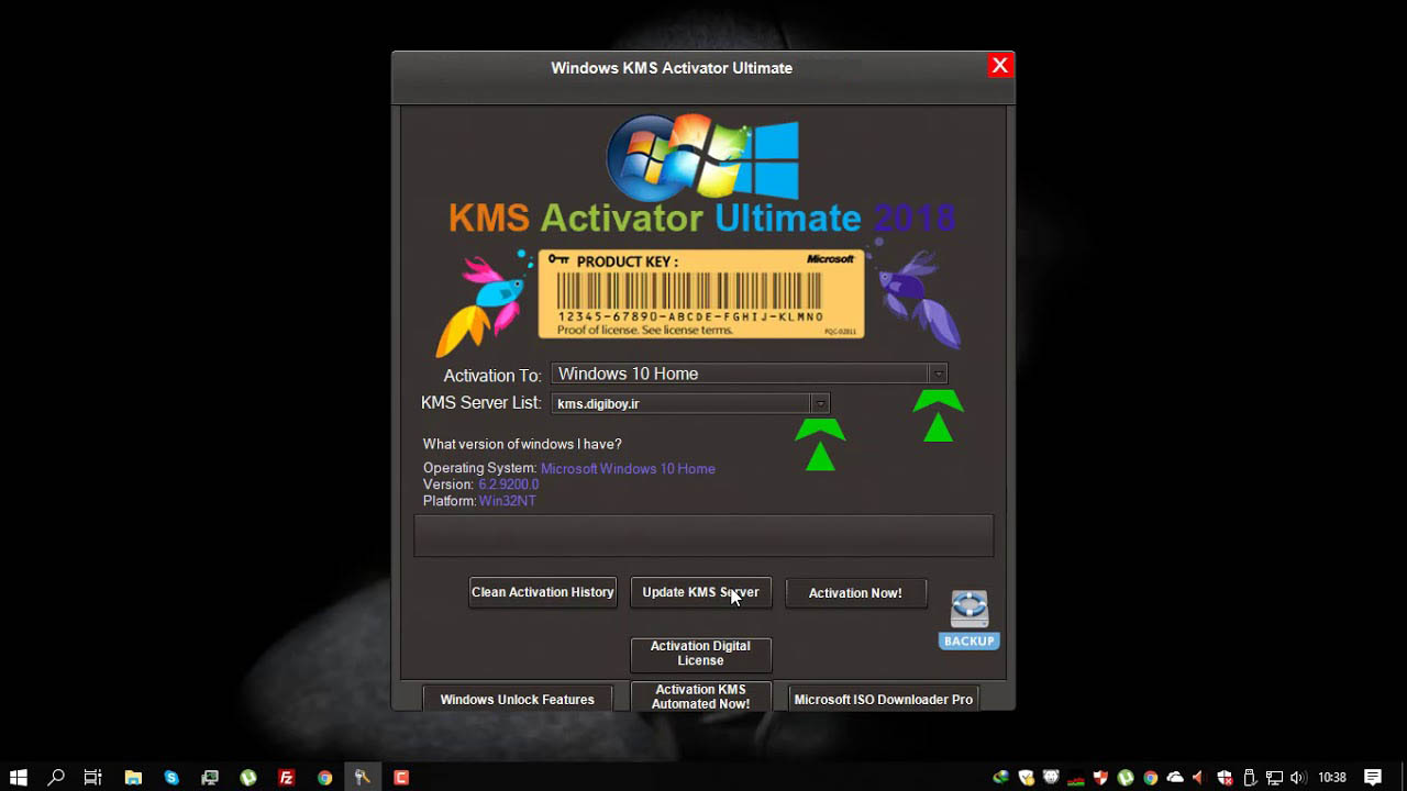 kms auto activator windows 7