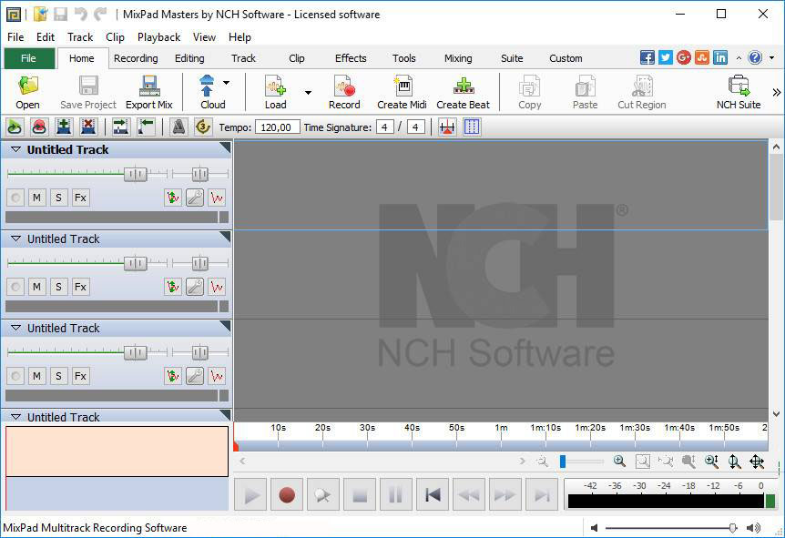 mixpad nch software