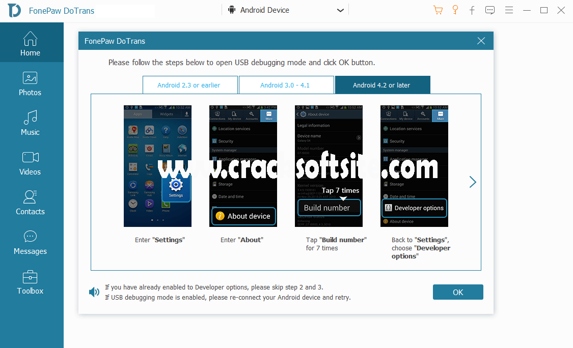 for windows download FonePaw iOS Transfer 6.0.0
